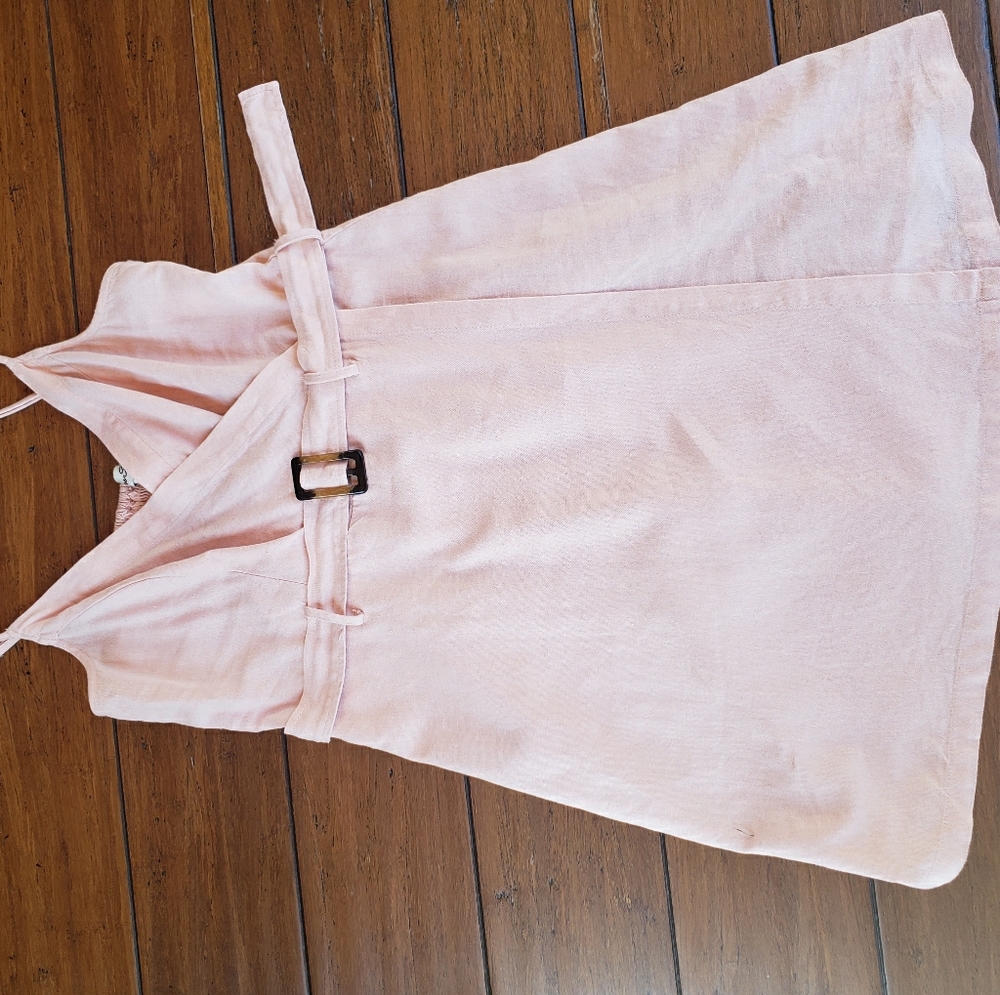 Miss shop pink strap dress
